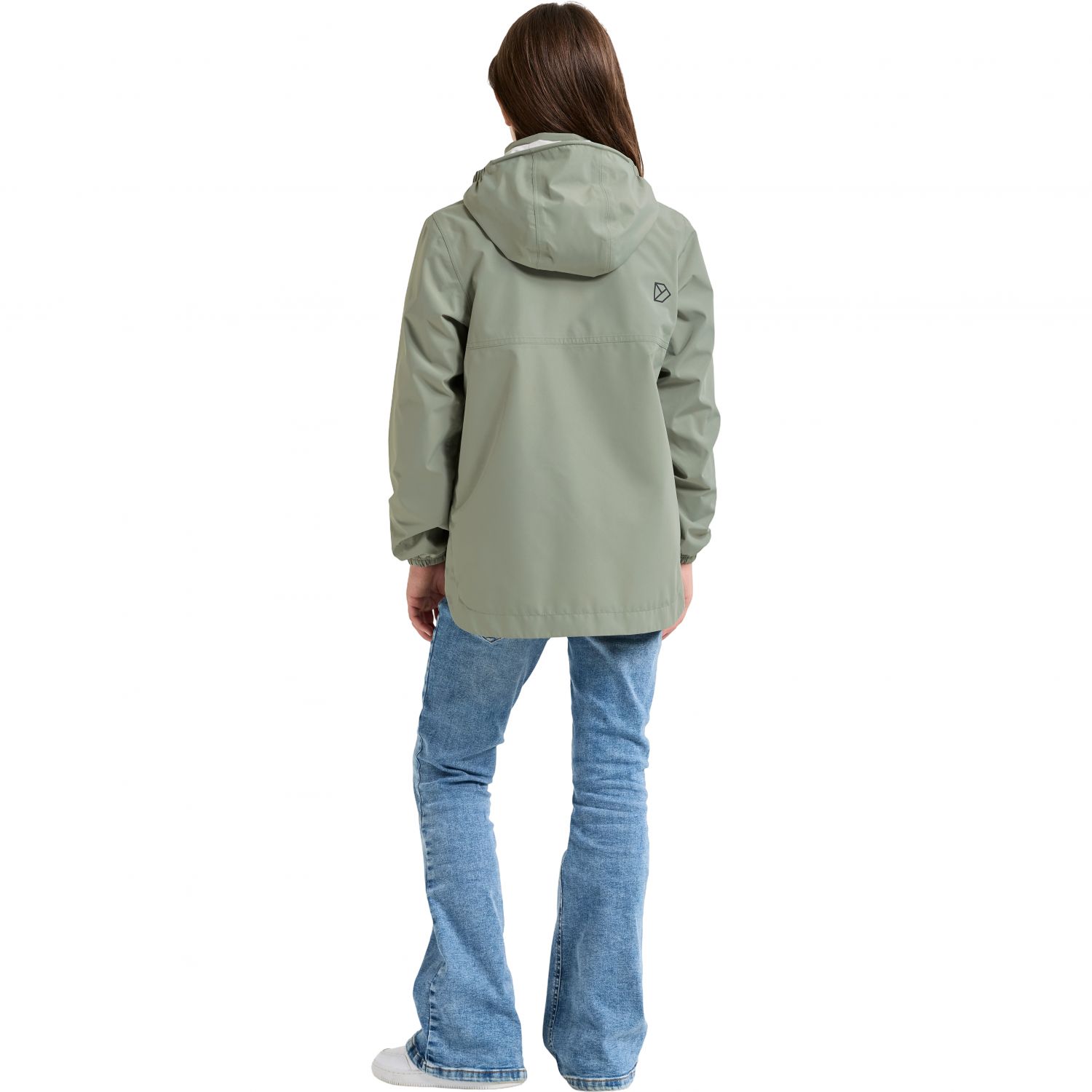 Didriksons Meliss, giacca antipioggia, junior, verde chiaro