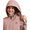 Didriksons Meliss, rain jacket, junior, vintage pink