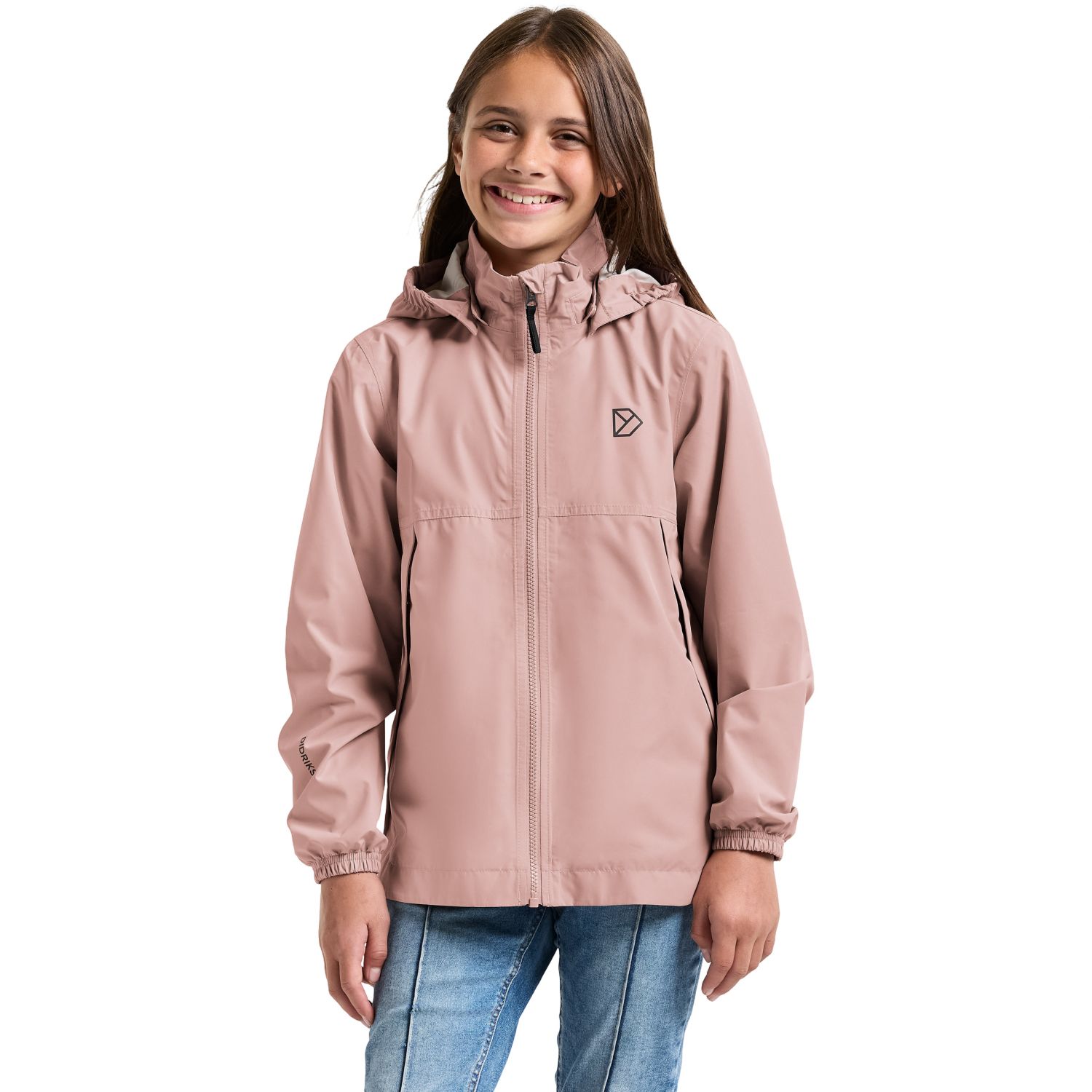 Didriksons Meliss, regenjas, junior, roze