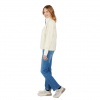 Didriksons Mella, fleece jacket, women, white foam