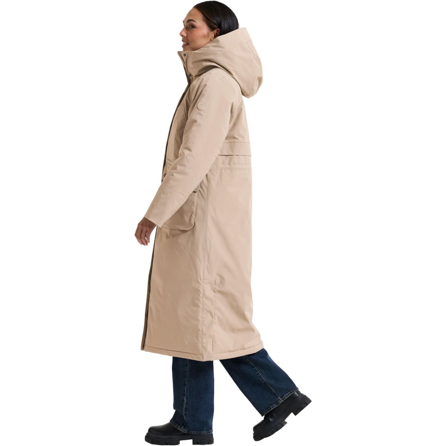 Didriksons Melody 2 Long, parka, dames, beige