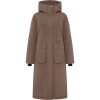 Didriksons Melody 2 Long, parka dames, mocha brown