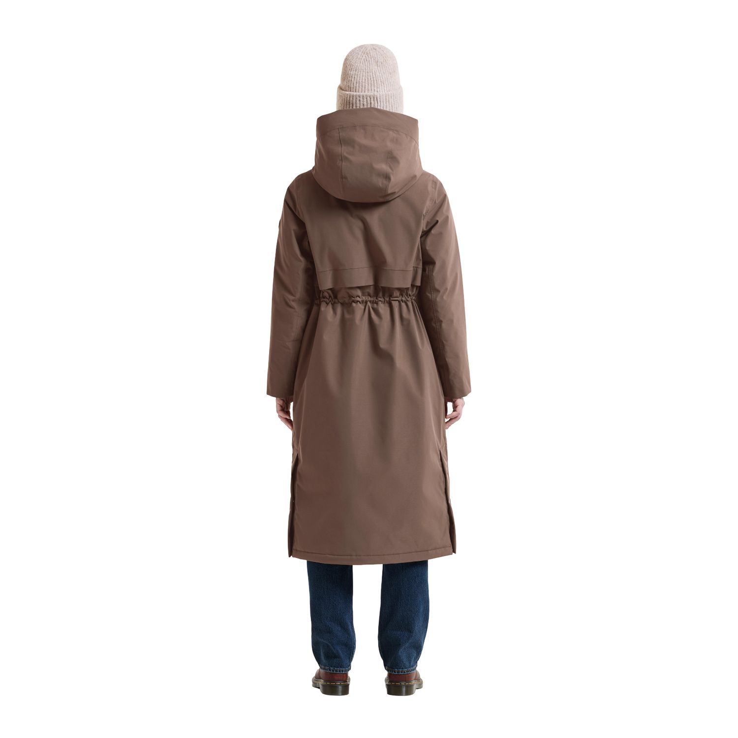 Didriksons Melody 2 Long, parka, dámska, mocha brown