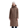 Didriksons Melody 2 Long, parka, dámska, mocha brown