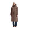 Didriksons Melody 2 Long, parka donna, mocha brown