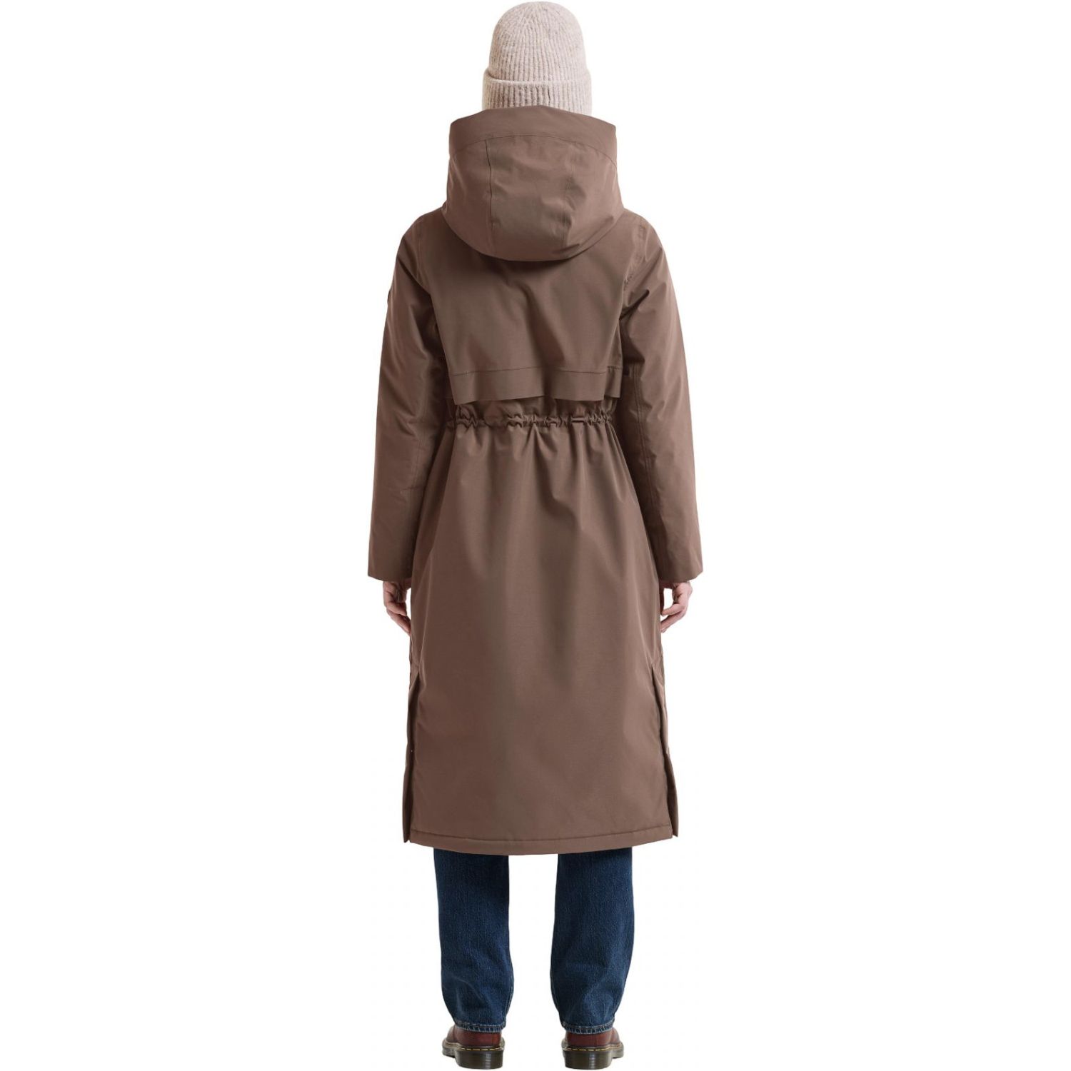 Didriksons Melody 2 Long, parka women, mocha brown