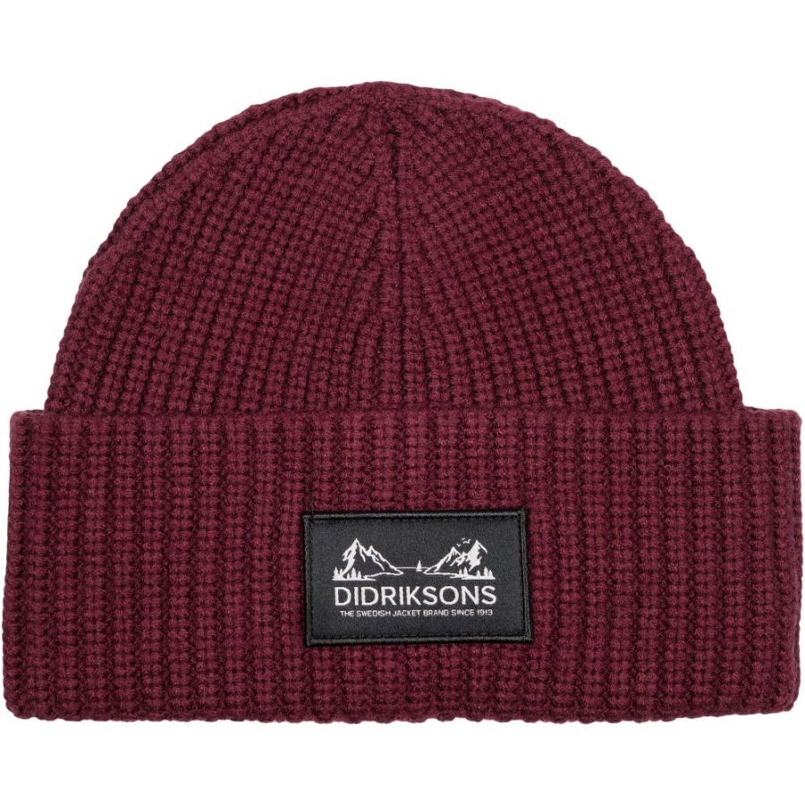 Didriksons Mica, berretto, junior, rosso scuro