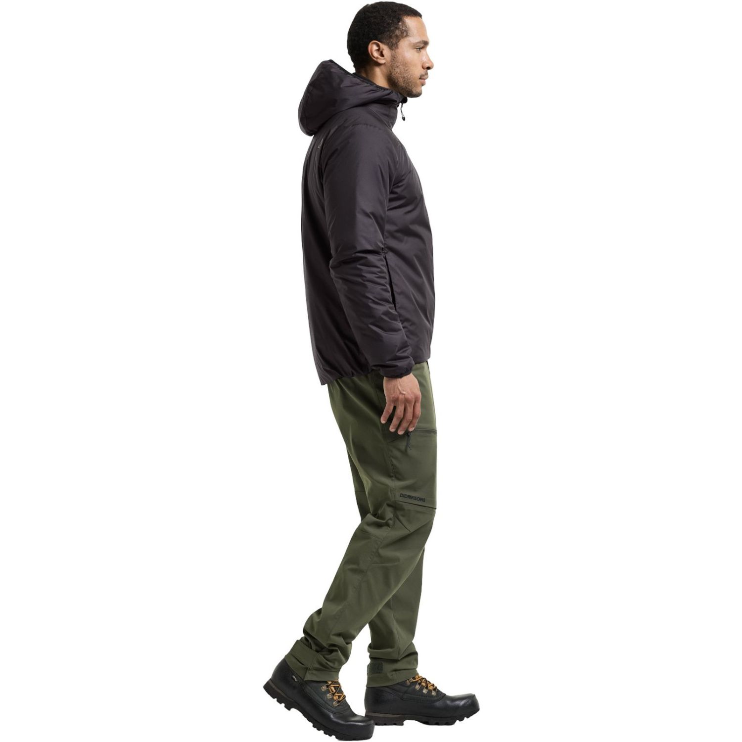 Didriksons Milik, winter jacket, men, black