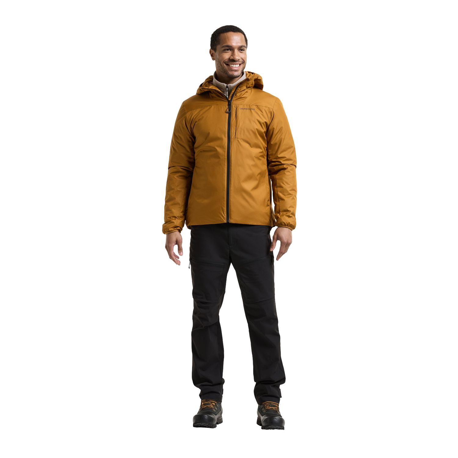 Didriksons Milik, zimná bunda, pánske, spice brown