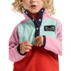 Didriksons Monte, camisola de lã, júnior, rosa/azul claro/laranja