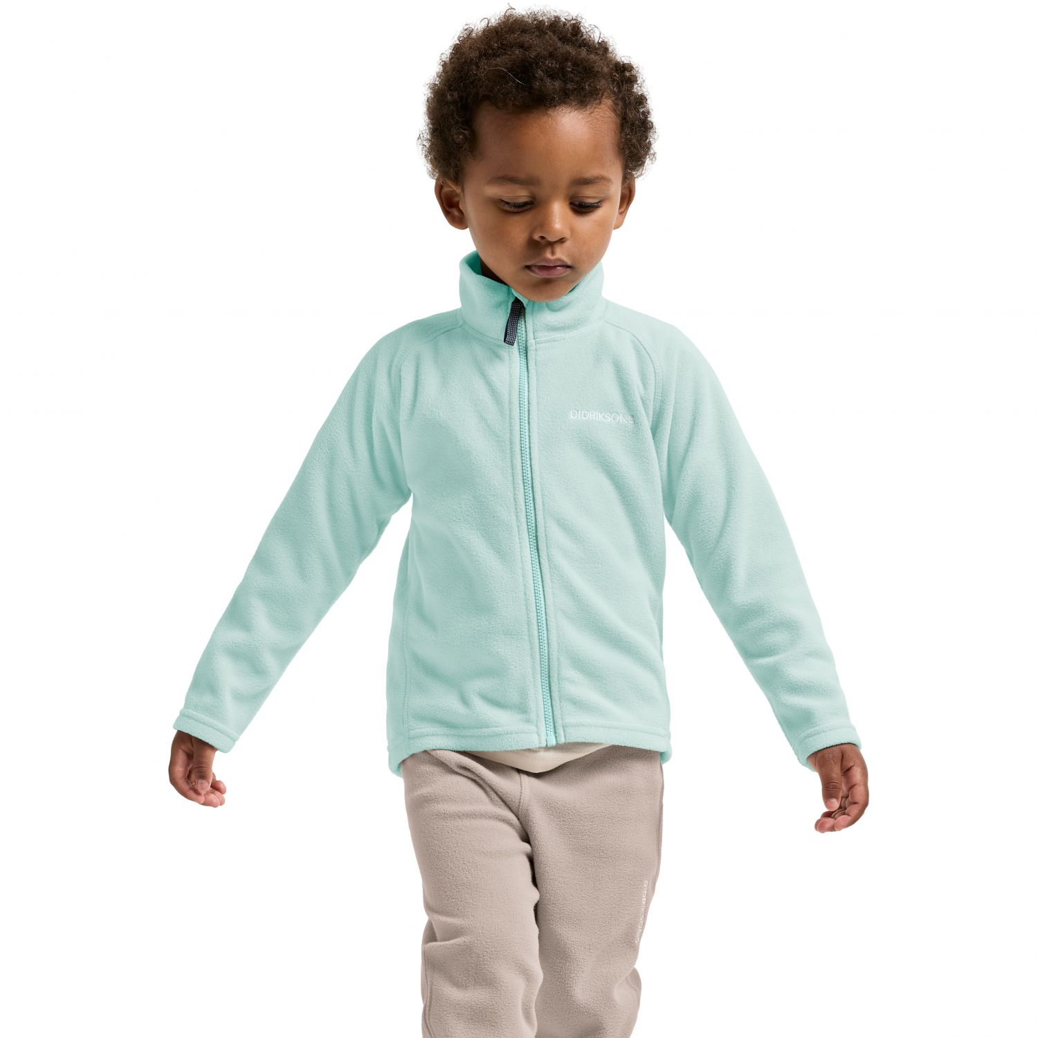 Didriksons Monte, chaqueta polar, junior, mint