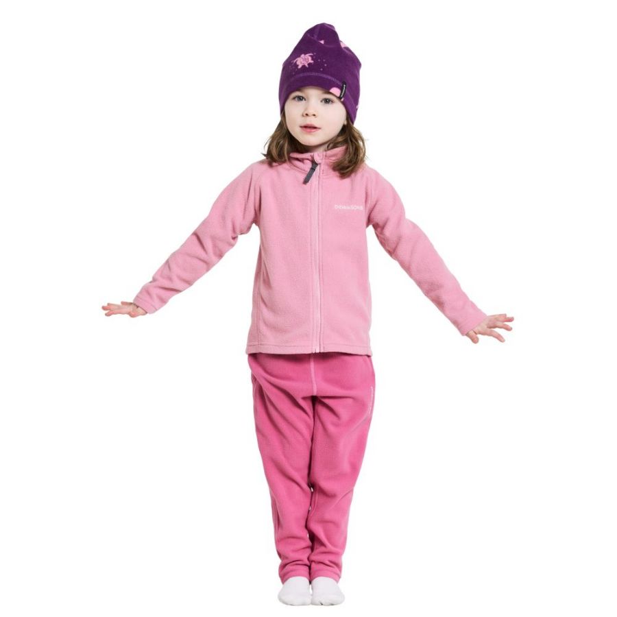 Didriksons Monte, fleece jacket, junior, light heather