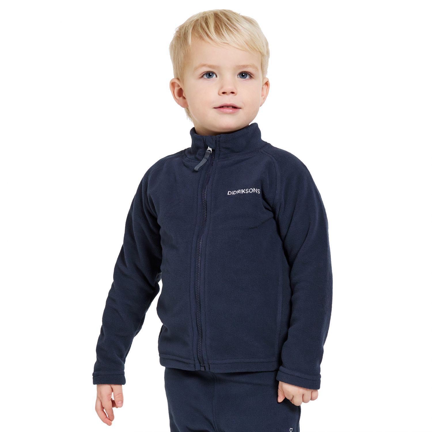 Didriksons Monte, fleece jacket, junior, navy