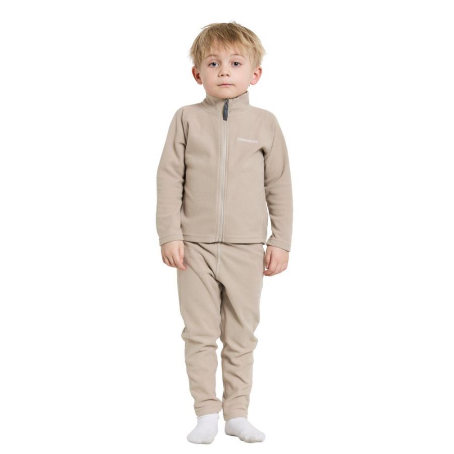 Didriksons Monte, Fleecejacka, Junior, Beige