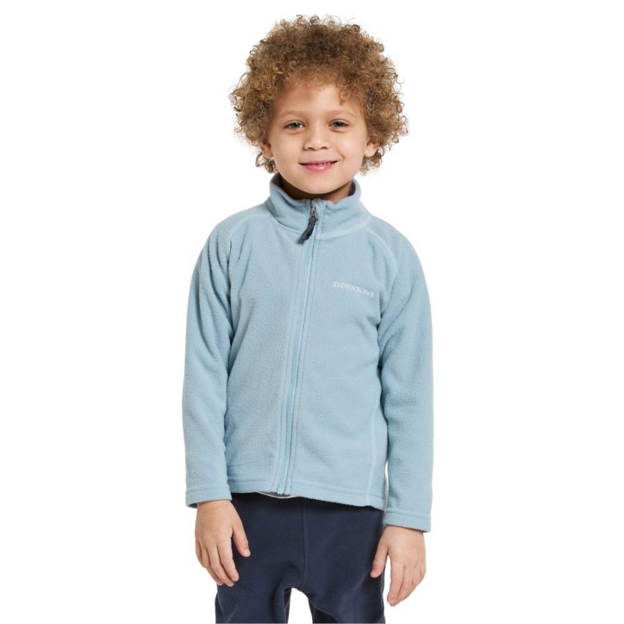 Didriksons Monte, Fleecejakke, Junior, Cloud Blue