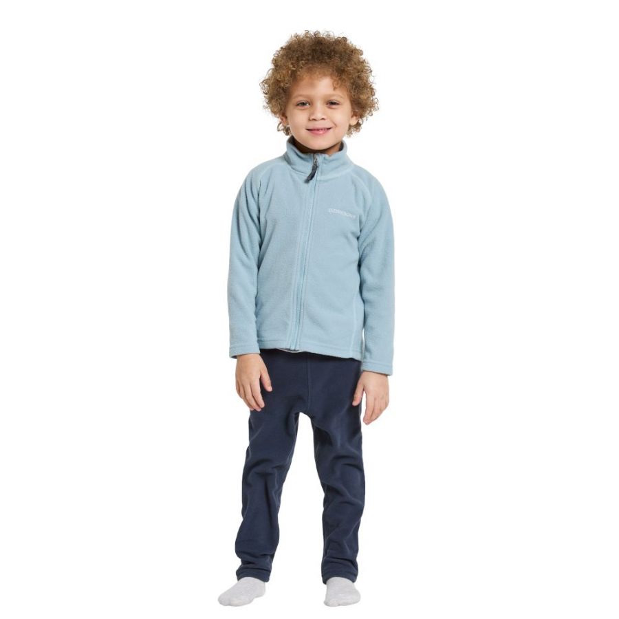 Didriksons Monte, Fleecejakke, Junior, Cloud Blue