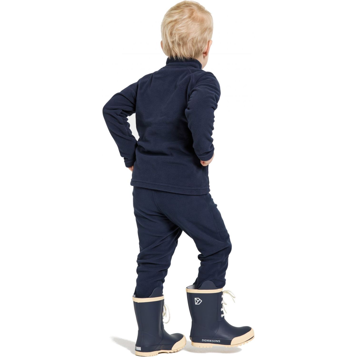 Didriksons Monte, fleecejakke, junior, navy