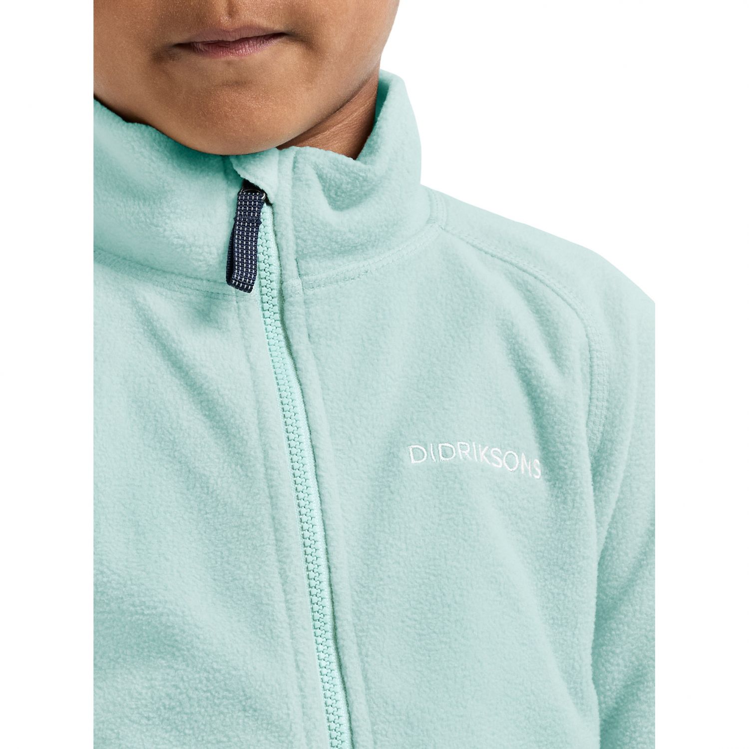 Didriksons Monte, Fleecejakke, Junior, Ocean Mint