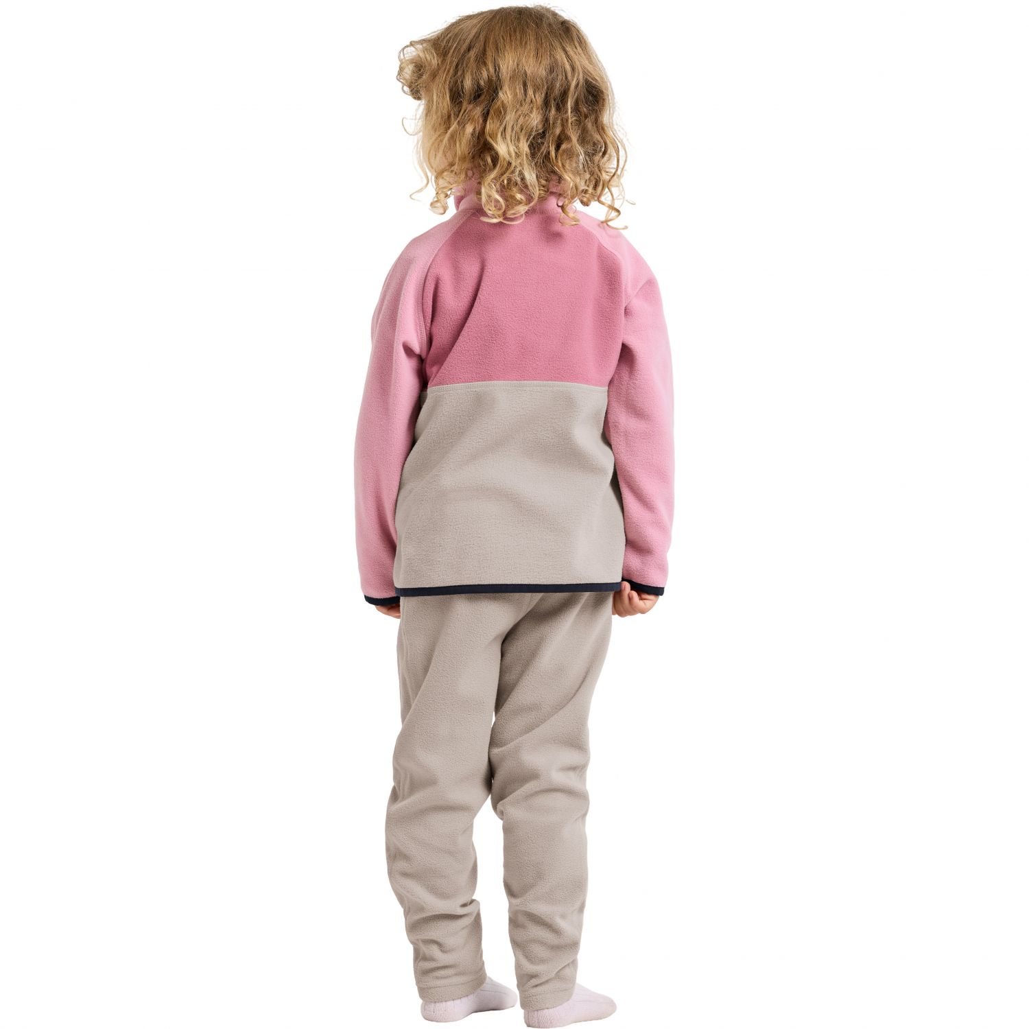 Didriksons Monte, Fleecetrøye, Junior, Heather Pink