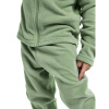 Didriksons Monte FZ 10, fleece mikina, deti, zelená