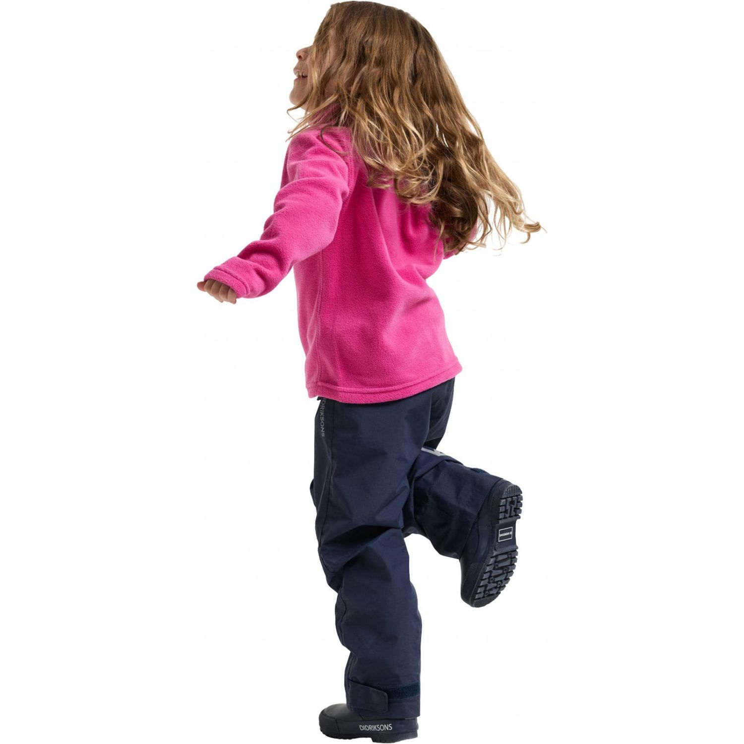 Didriksons Monte FZ 10, Fleecejacke, Kinder, pink