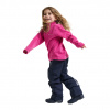 Didriksons Monte FZ 10, jaqueta de fleece, crianças, pink
