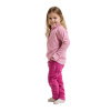 Didriksons Monte FZ 10, jaqueta de fleece, crianças, rosa