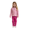 Didriksons Monte FZ 10, jaqueta de fleece, crianças, rosa
