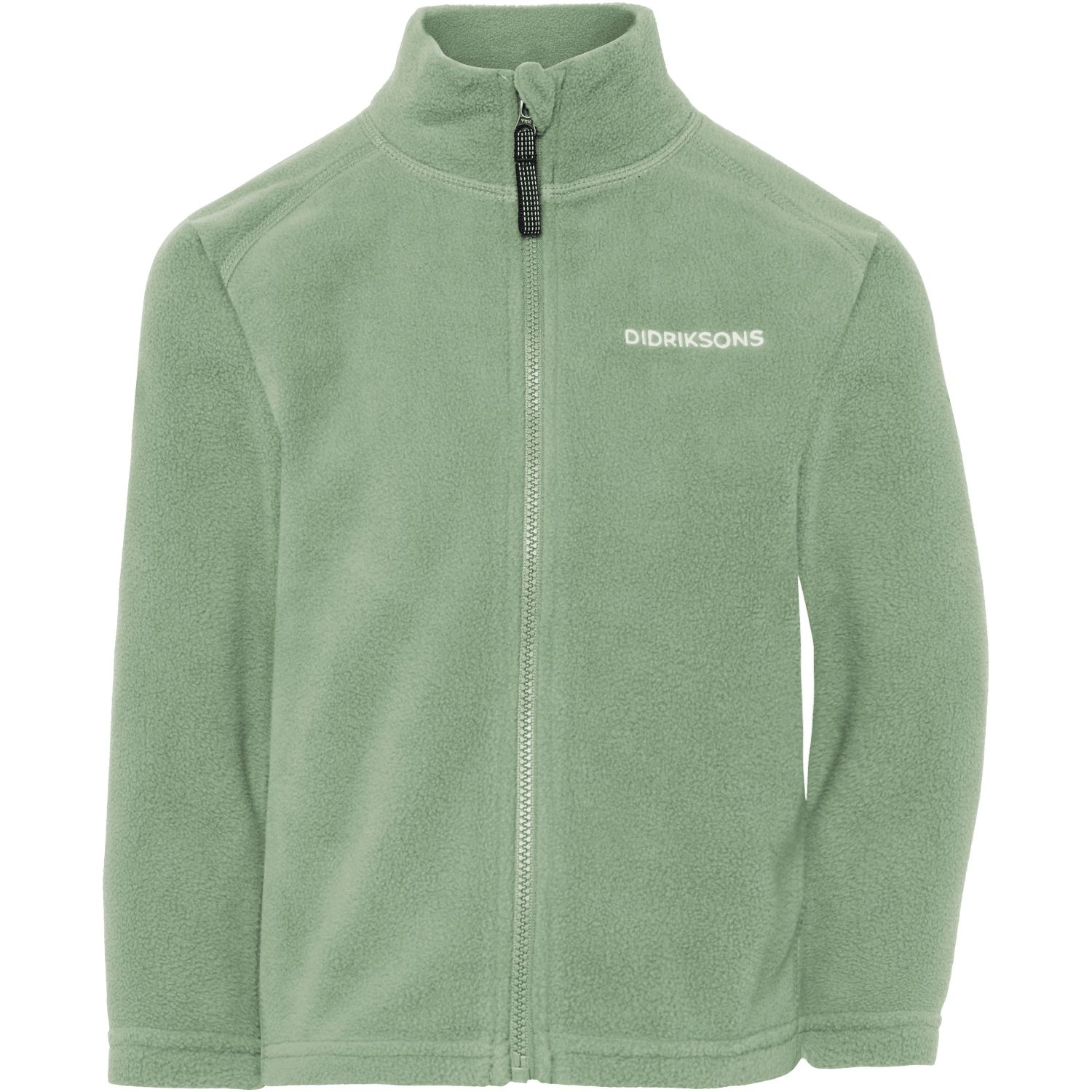 Didriksons Monte FZ 10, jaqueta de fleece, crianças, verde