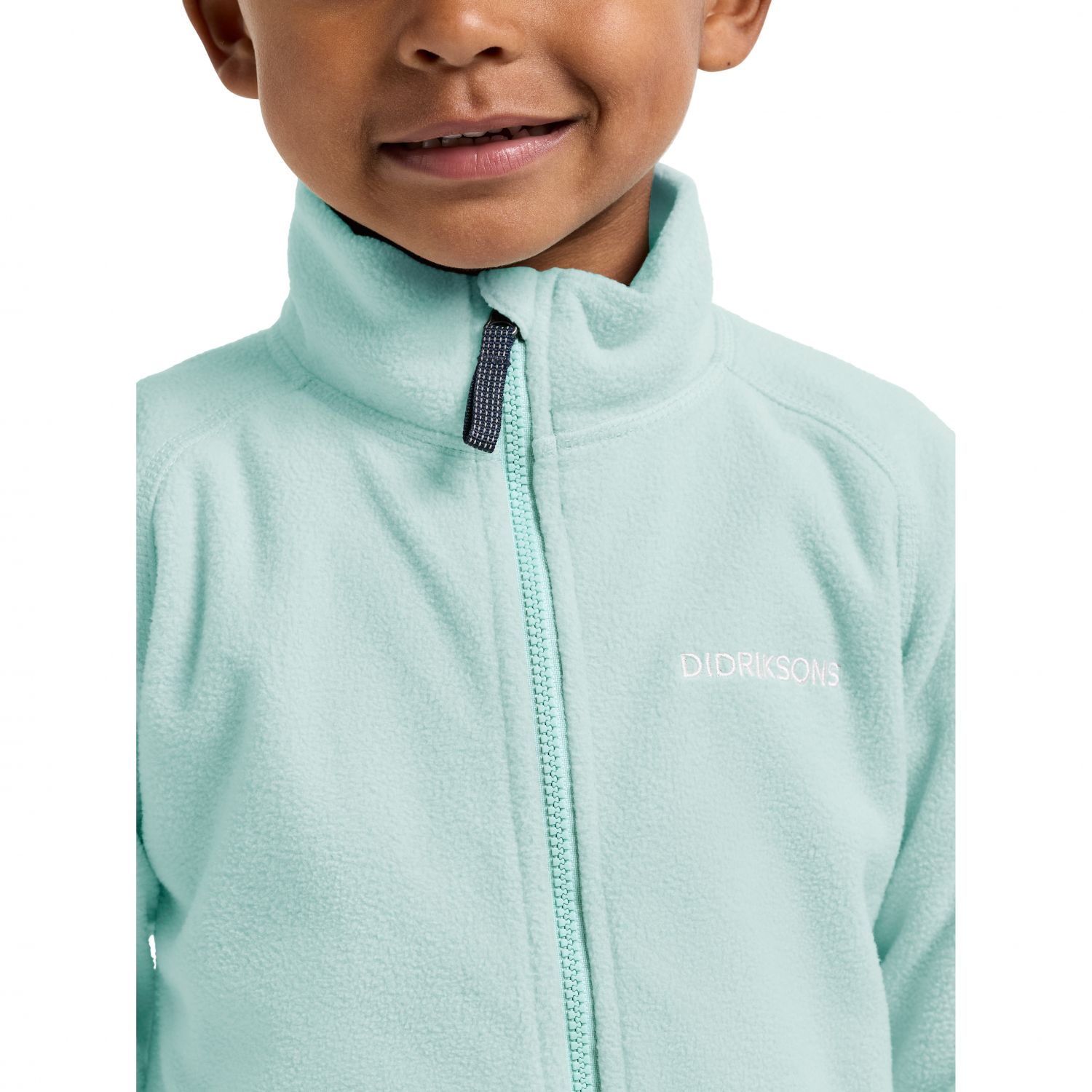 Didriksons Monte, jachetă fleece, junior, mentă
