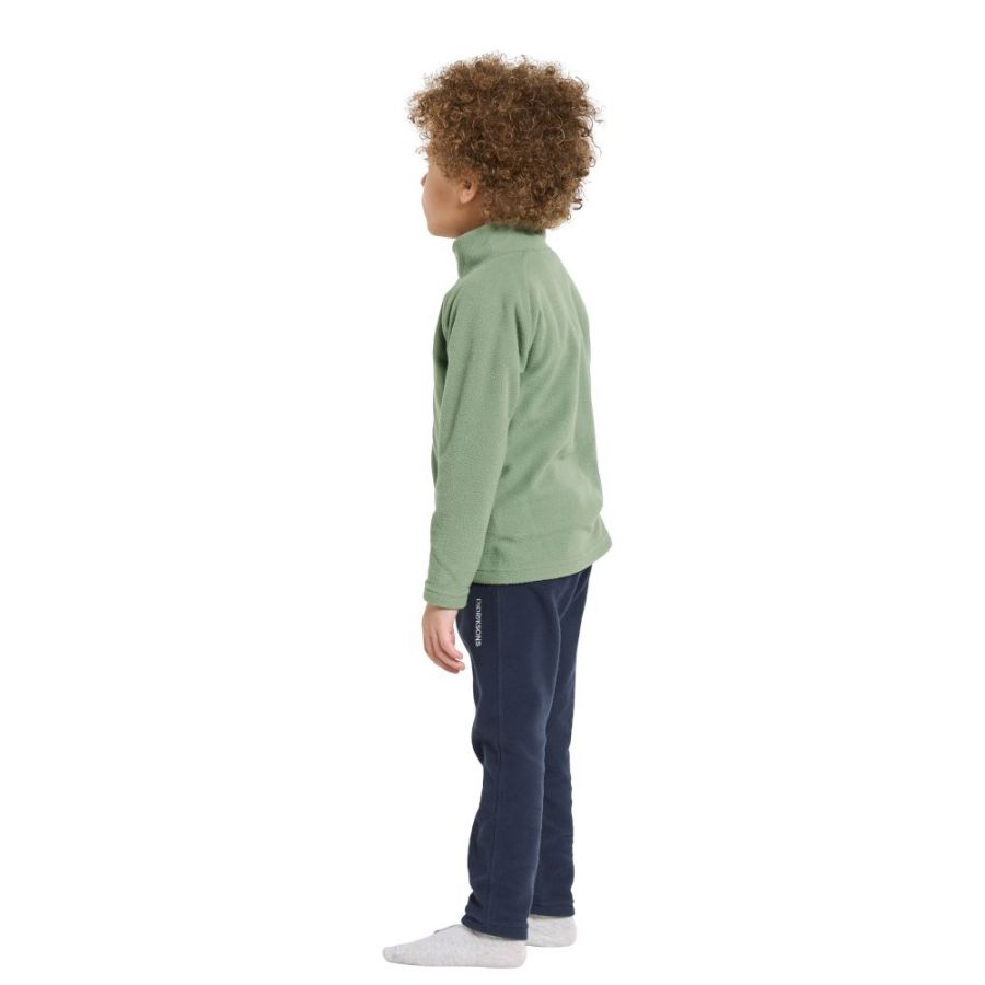 Didriksons Monte, jachetă fleece, junior, verde deschis