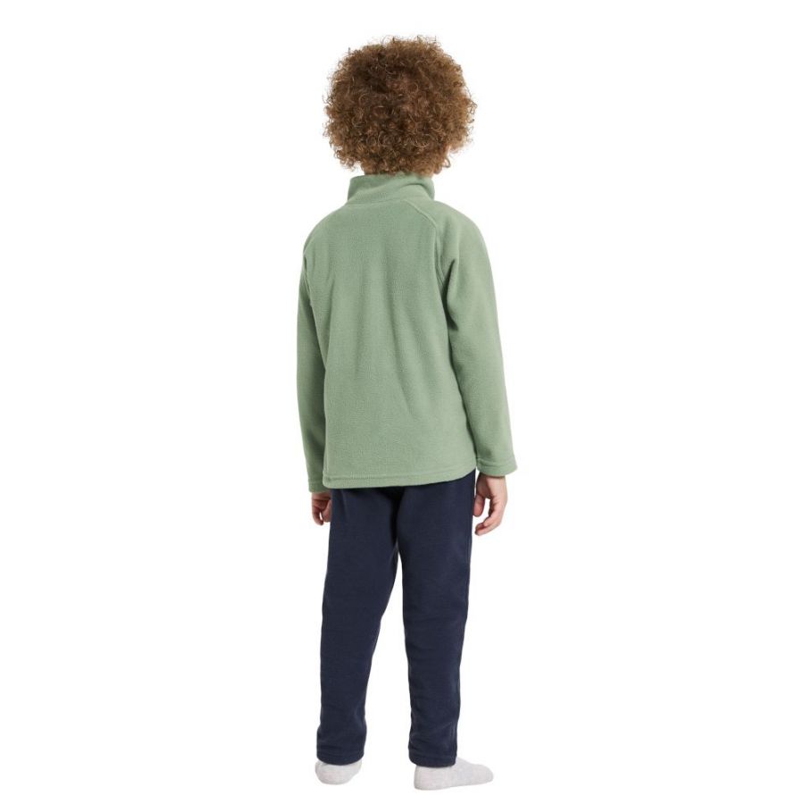 Didriksons Monte, jachetă fleece, junior, verde deschis