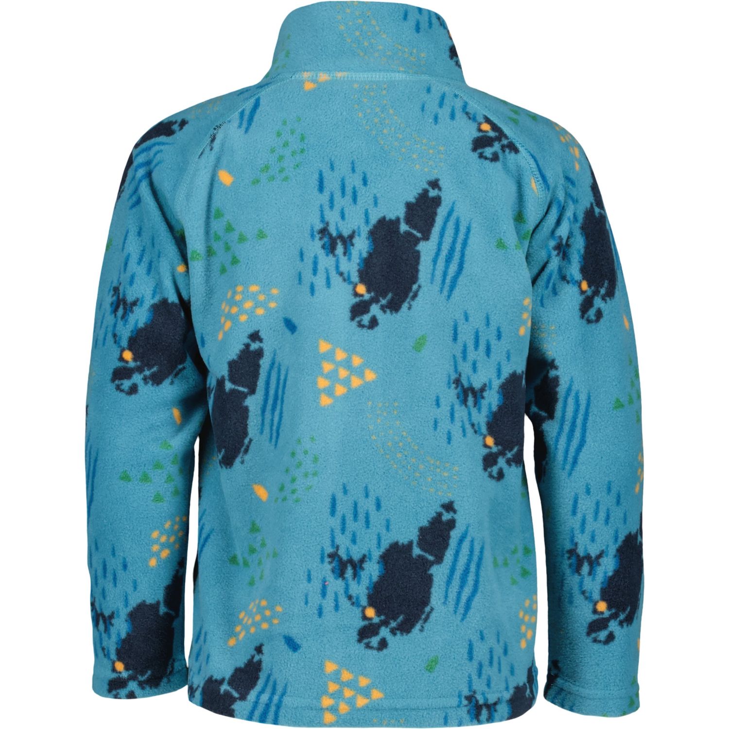 Didriksons Monte PR, jachetă fleece, junior, albastru Grundsund
