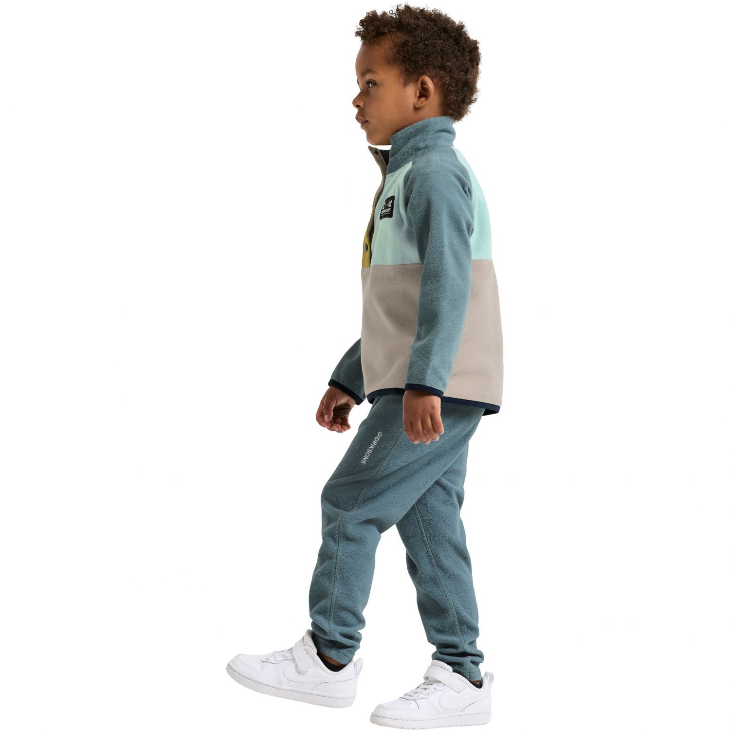 Didriksons Monte, sudadera polar, junior, azul claro