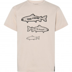 Didriksons Mynta, camiseta, junior, beige