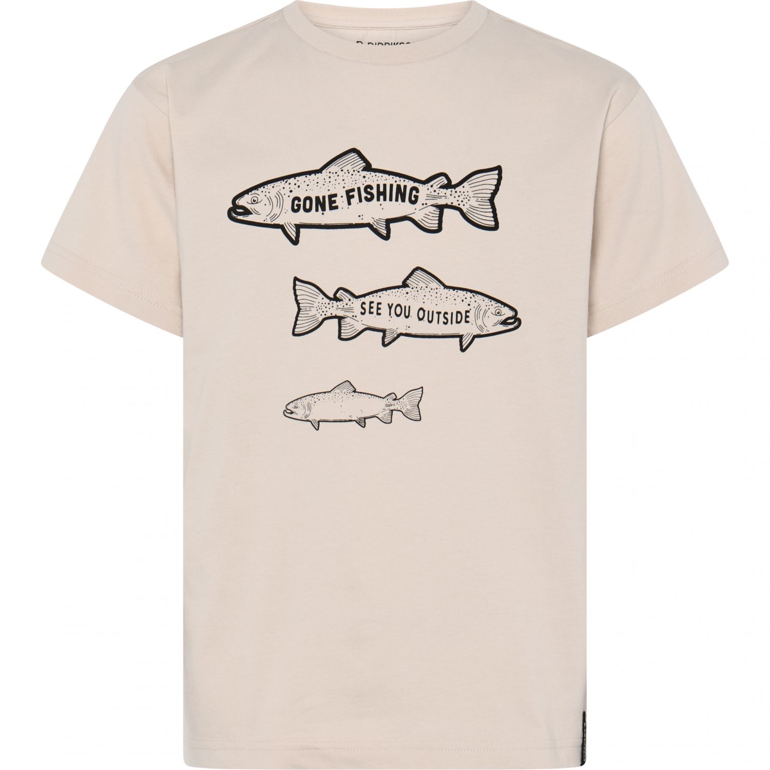 Didriksons Mynta, camiseta, junior, beige