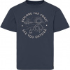 Didriksons Mynta, camiseta, junior, navy