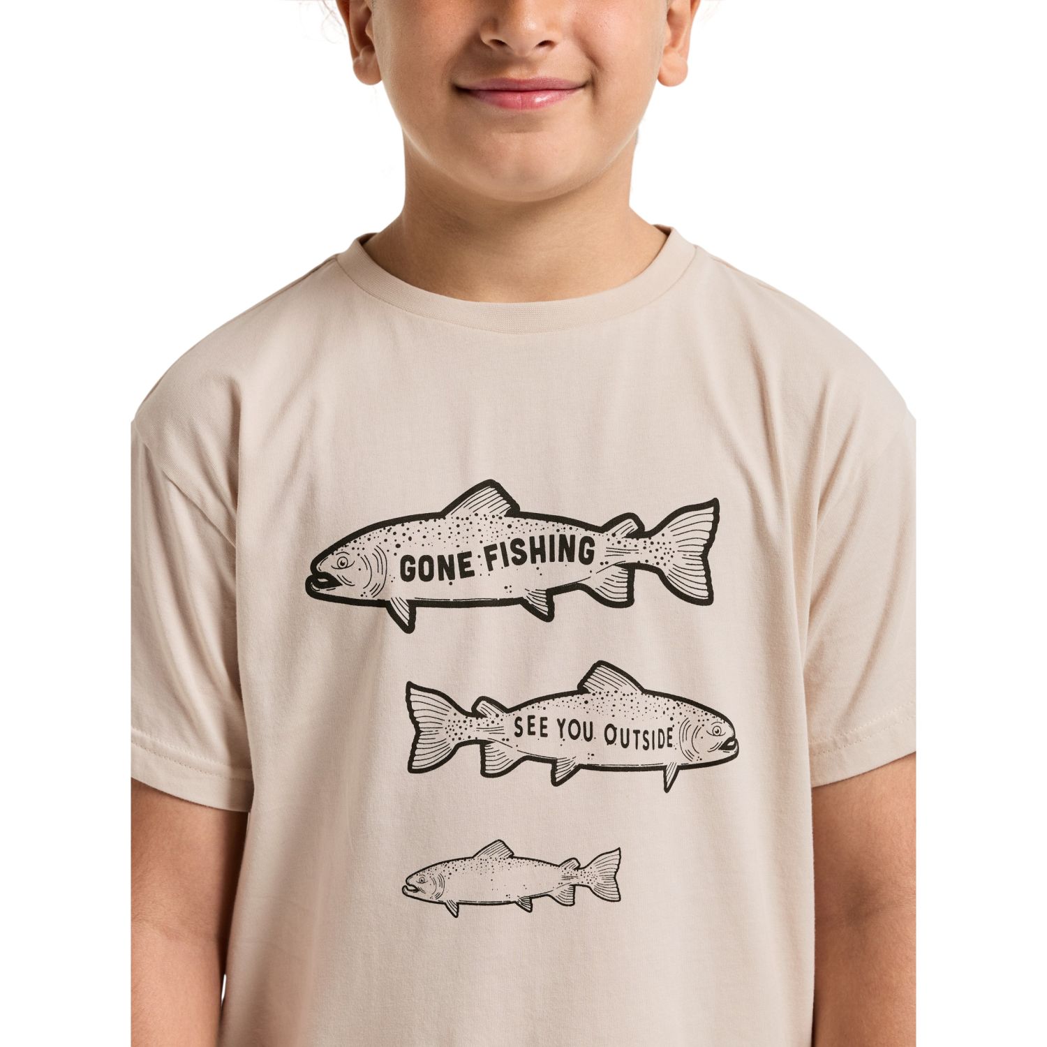 Didriksons Mynta, T-shirt, Junior, Beige