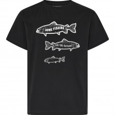 Didriksons Mynta, t-shirt, junior, czarny