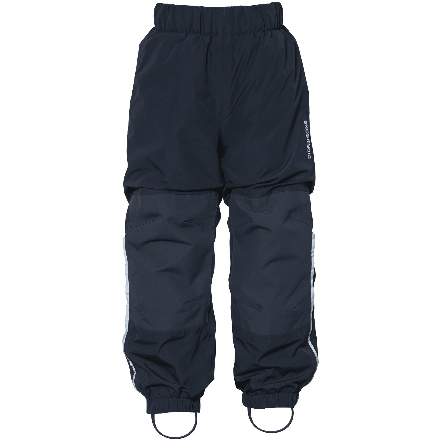 Didriksons Narvi 3, calças de chuva, juvenil, navy