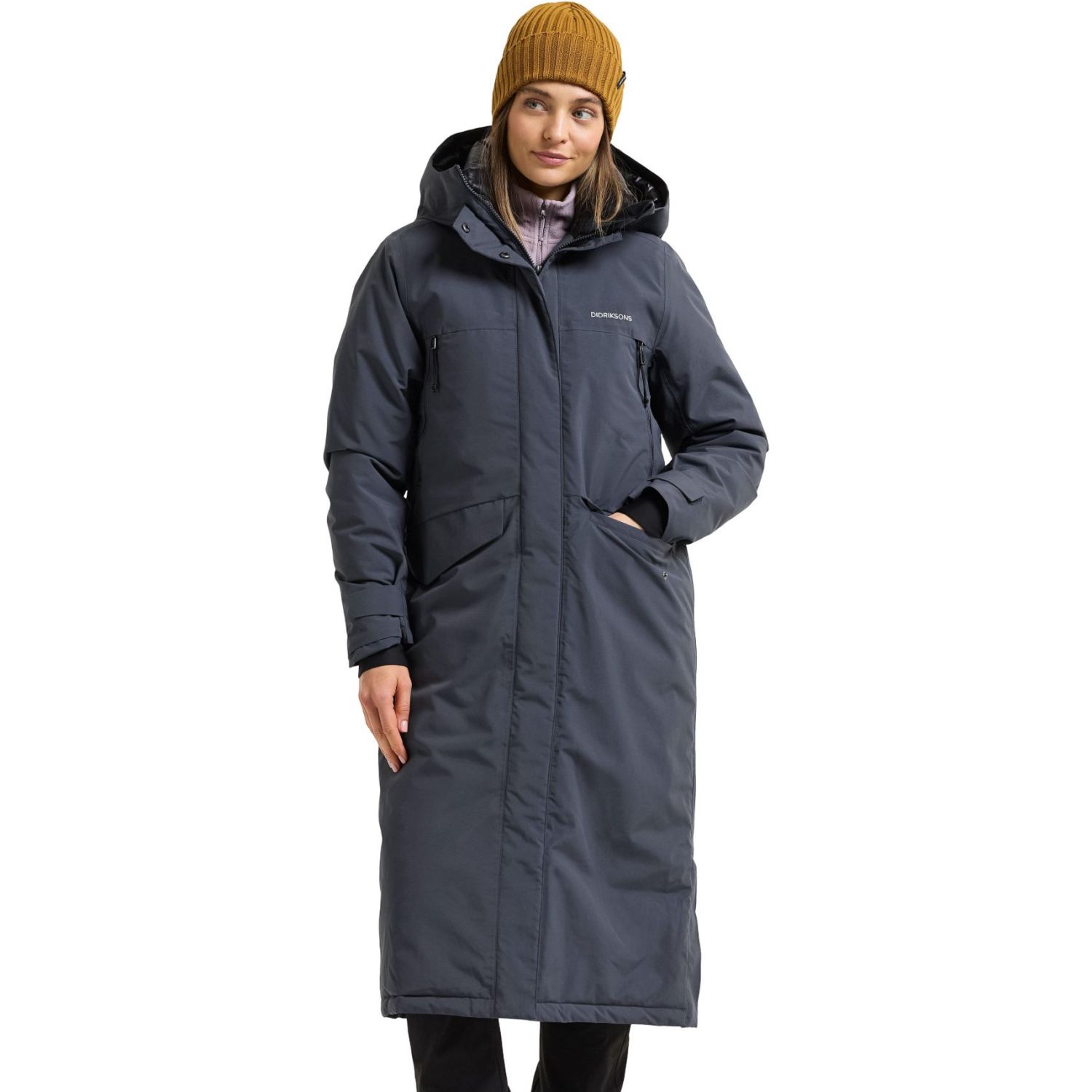 Didriksons Neja long, parka , dame, blå