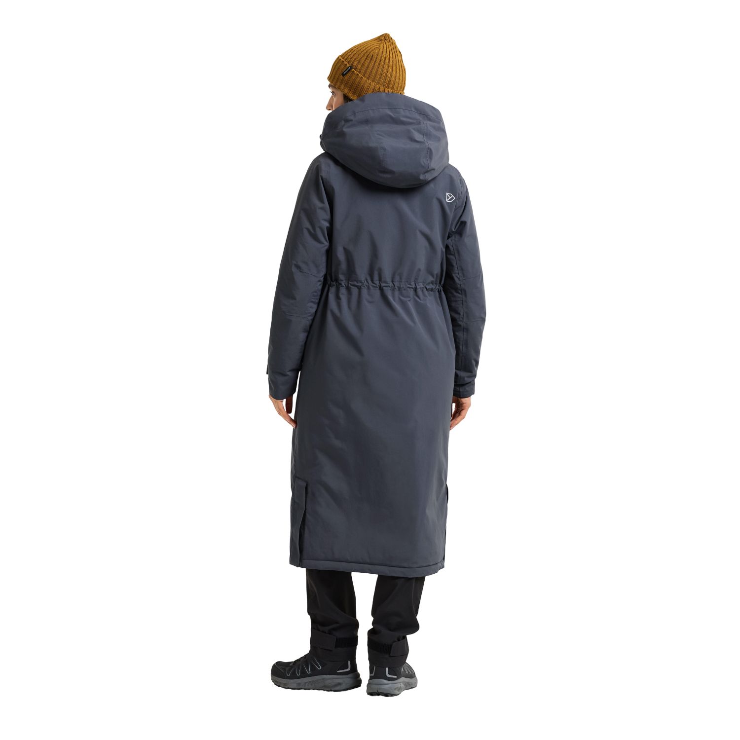 Didriksons Neja long, parka, dames, blauw