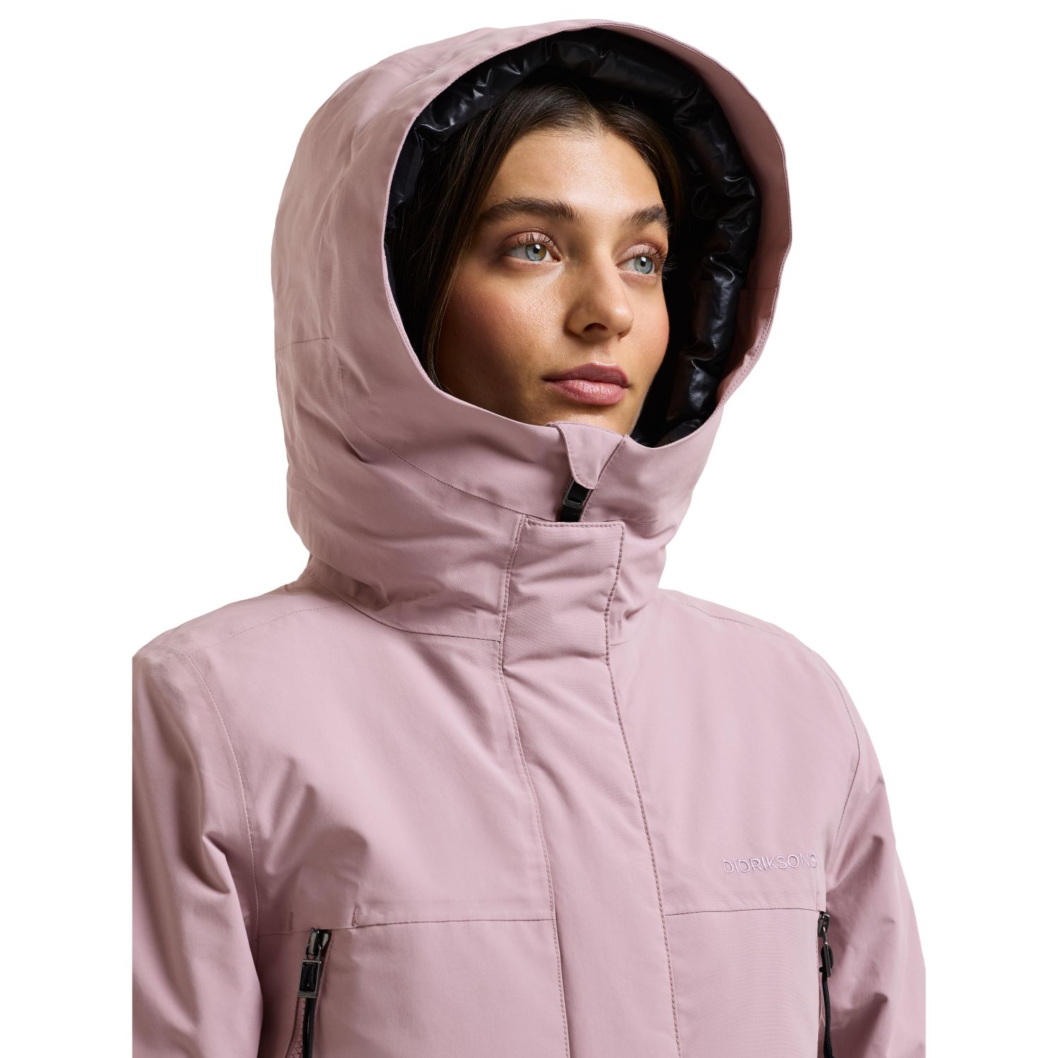 Didriksons Neja long, parka, dames, lilac haze