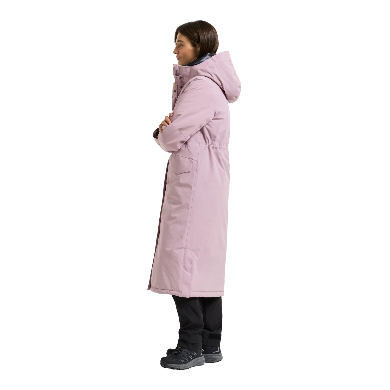 Didriksons Neja long, parka, donna, lilac haze