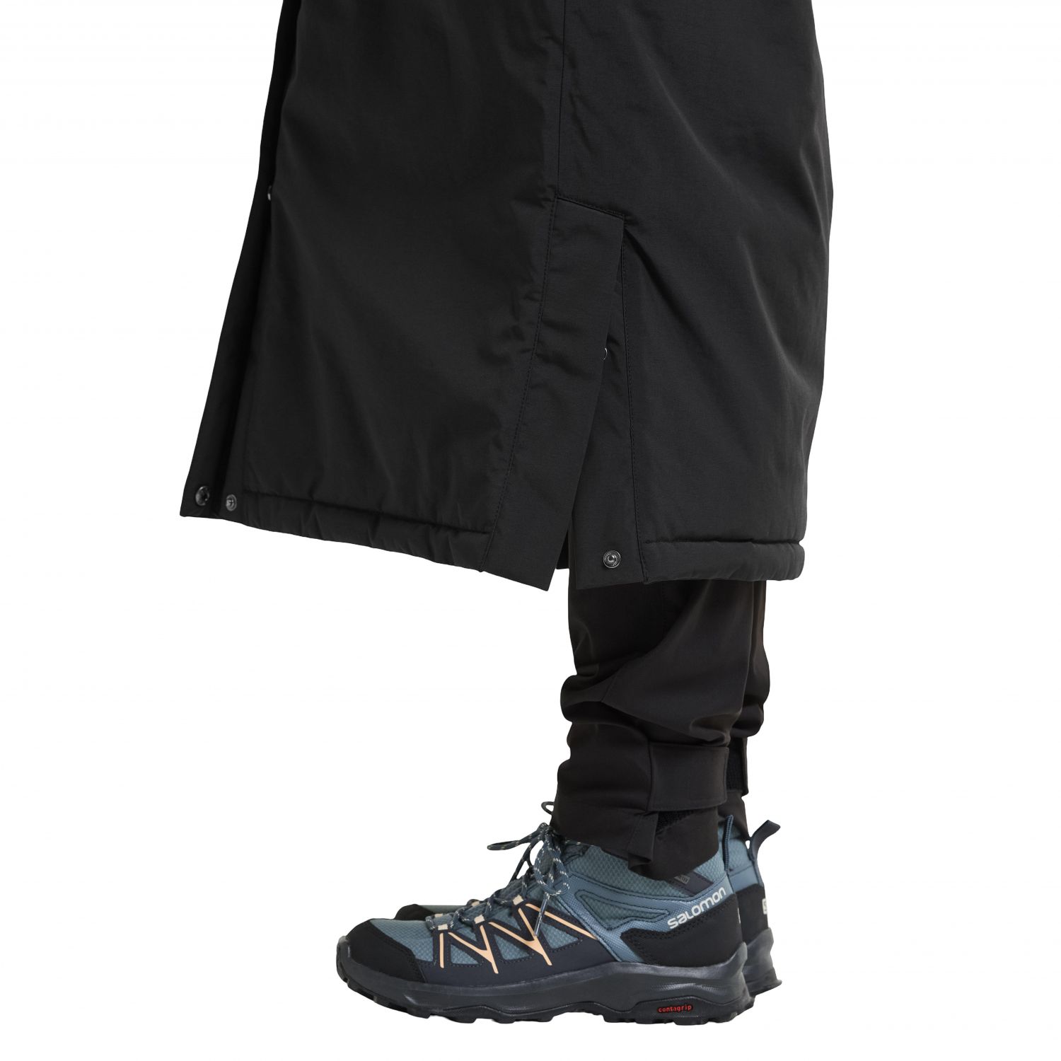 Didriksons Neja long, parka, donna, nero
