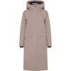 Didriksons Neja Long, parka, nainen, ash brown