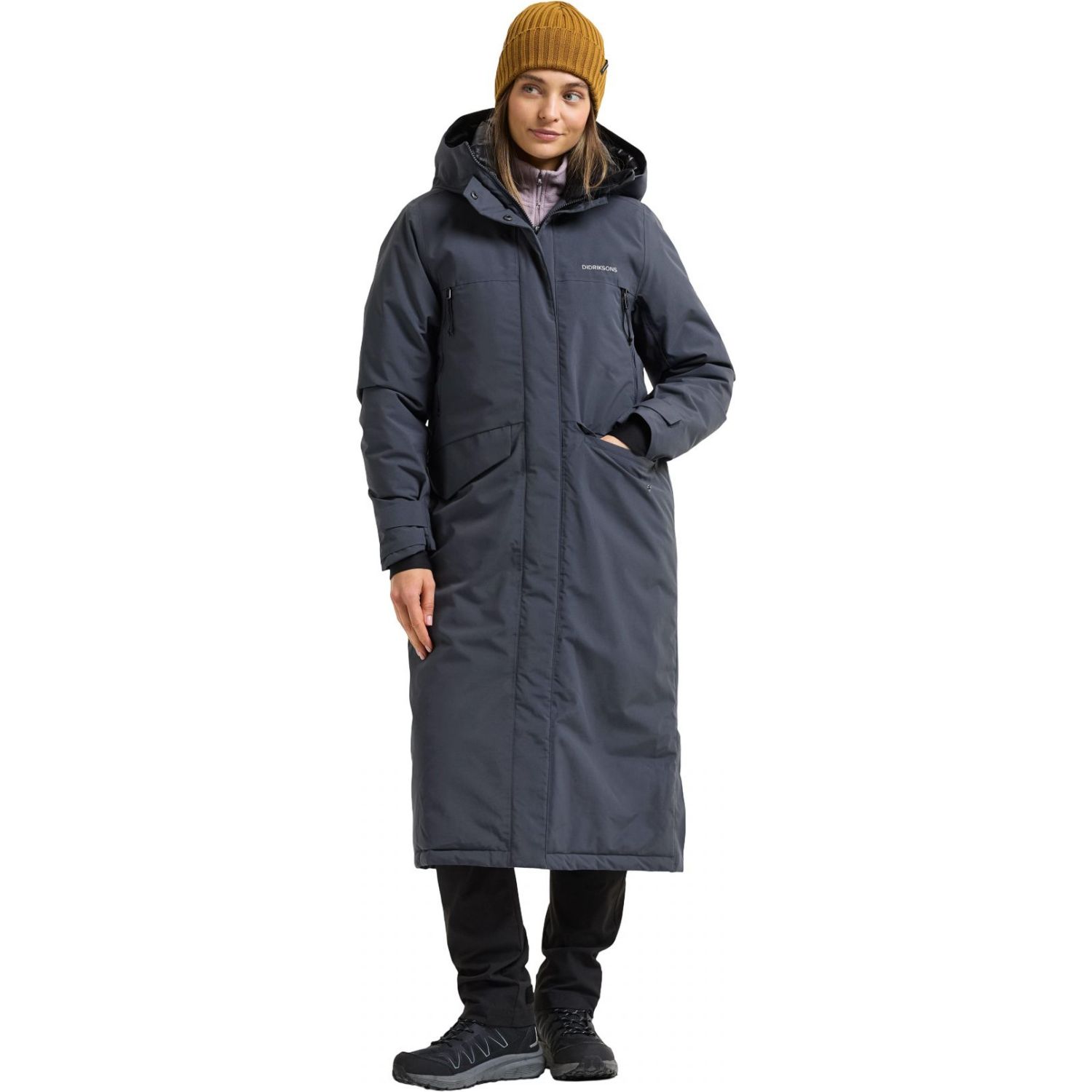 Didriksons Neja Long, Parkas, Dame, Sleepy Blue