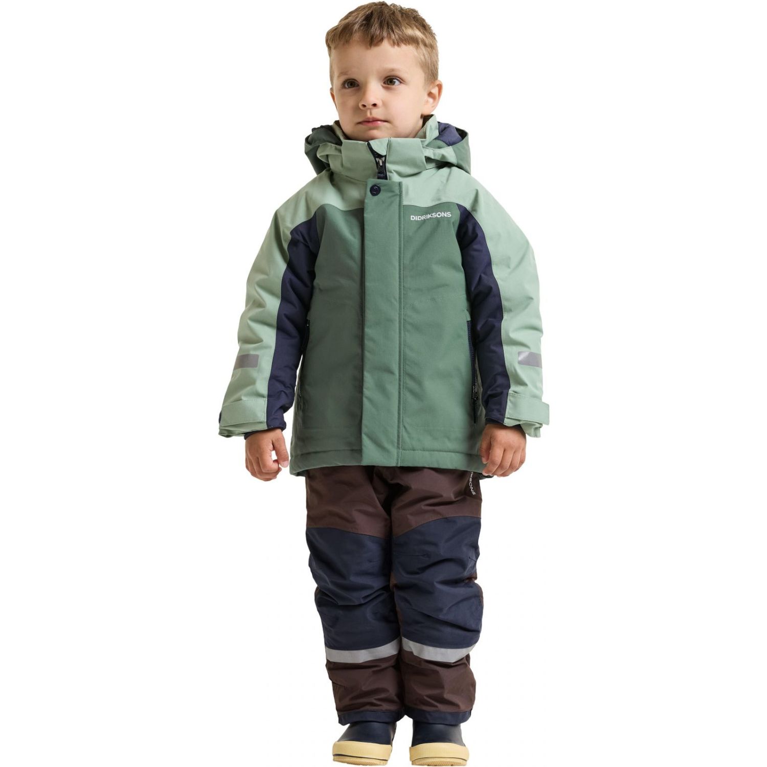 Didriksons Neptun 5, geacă de schi, junior, verde
