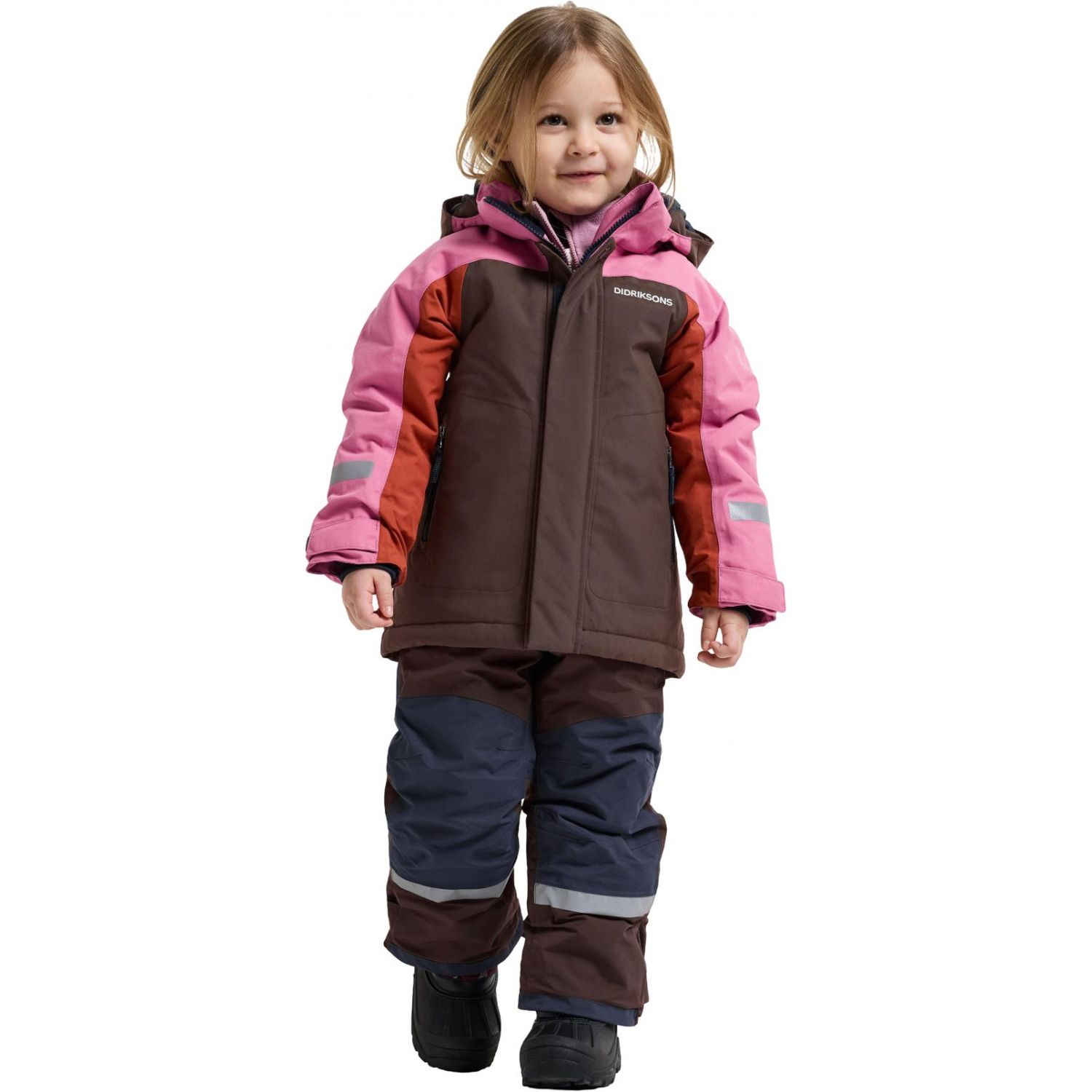 Didriksons Neptun 5, Skijacke, Junior, shadow brown