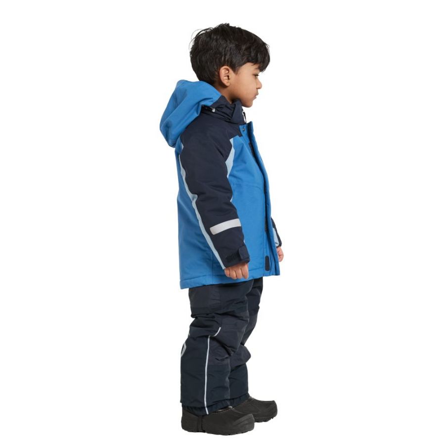 Didriksons Neptun, giacca da sci, junior, blu